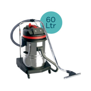 Commercial Wet and Dry Vacuum Cleaner - 60ltr