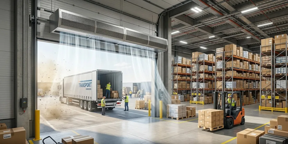 Air Curtains in E-commerce Warehouses & Loading Docks