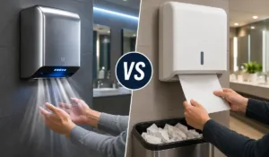 Hand Dryer vs. Paper Towel