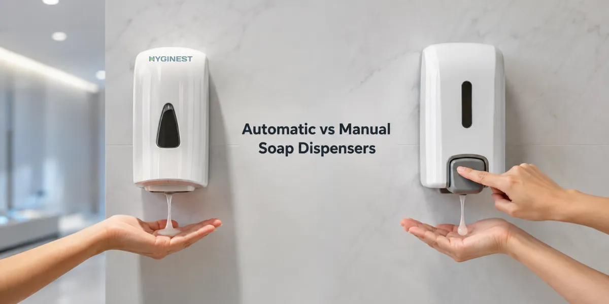 Automatic vs Manual Soap Dispensers